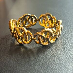 *Vintage*  Trifari DNA Helix Bracelet